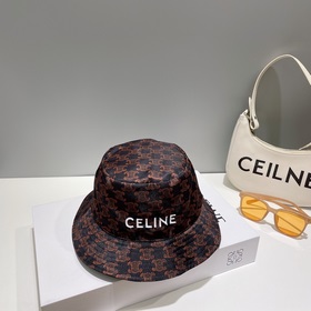 Новая модель рыбацкой кепки от CELINE Высококачественный материал
