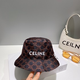 Новая модель рыбацкой кепки от CELINE Высококачественный материал