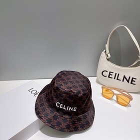 Новая модель рыбацкой кепки от CELINE Высококачественный материал