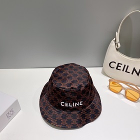 Новая модель рыбацкой кепки от CELINE Высококачественный материал