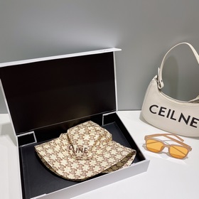 Новая модель рыбацкой кепки от CELINE Высококачественный материал