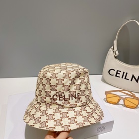 Новая модель рыбацкой кепки от CELINE Высококачественный материал