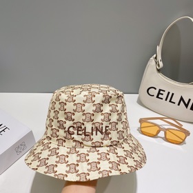 Новая модель рыбацкой кепки от CELINE Высококачественный материал