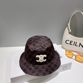Новая модель рыбацкой кепки от CELINE Высококачественный материал