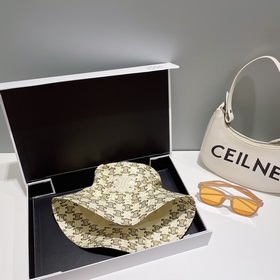 Новая модель рыбацкой кепки от CELINE Высококачественный материал