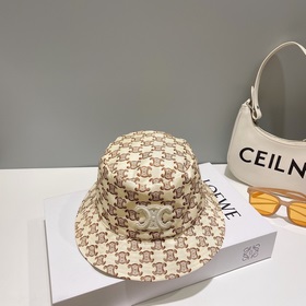 Новая модель рыбацкой кепки от CELINE Высококачественный материал