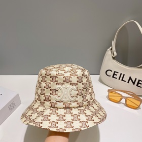 Новая модель рыбацкой кепки от CELINE Высококачественный материал