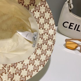 Новая модель рыбацкой кепки от CELINE Высококачественный материал