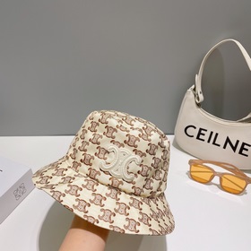 Новая модель рыбацкой кепки от CELINE Высококачественный материал
