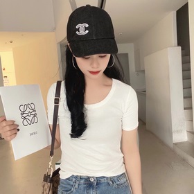 Новая бейсболка Chanel, весенняя модель с козырьком, уникальный д