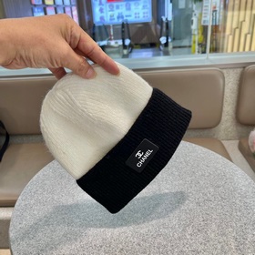 CHANEL Chanel 2023 осень-зима, новая модель шерстяной шапки. Прос