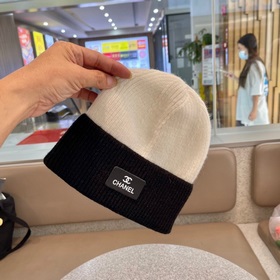 CHANEL Chanel 2023 осень-зима, новая модель шерстяной шапки. Прос