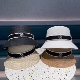 Chanel Шанель, оригинальная модель, шляпа-котел, соломенная шляпа