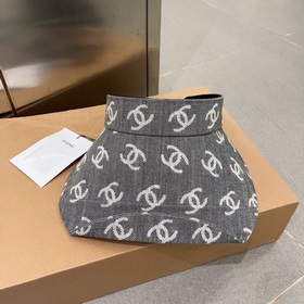 Chanel шляпа с открытой макушкой, многократно складывается, регул
