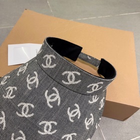 Chanel шляпа с открытой макушкой, многократно складывается, регул