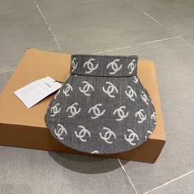 Chanel шляпа с открытой макушкой, многократно складывается, регул