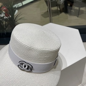 Chanel 23 года, новый соломенный шляп, шляпа в стиле знаменитосте