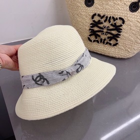 Шляпа Chanel, солнцезащитная шляпа, пляжная шляпа, обхват головы 