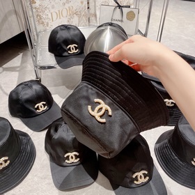 Chanel шляпа-рыбацкая шапка с широкими полями, лаконичный модный 