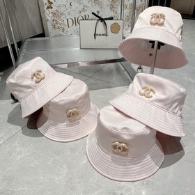 Chanel шляпа-рыбацкая шапка с широкими полями, лаконичный модный