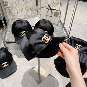 Chanel бейсболка с большим козырьком, лаконичный модный дизайн, о