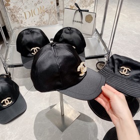 Chanel бейсболка с большим козырьком, лаконичный модный дизайн, о