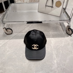 Chanel бейсболка с большим козырьком, лаконичный модный дизайн, о
