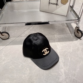 Chanel бейсболка с большим козырьком, лаконичный модный дизайн, о