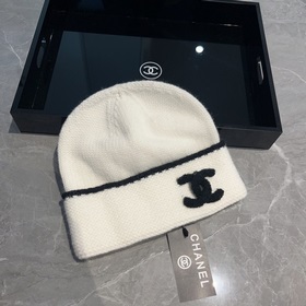 Chanel осенне-зимняя новая модель шерстяной шапки для мужчин и же