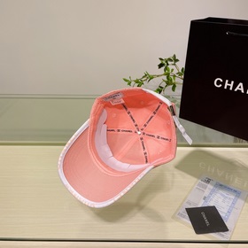 【CHANEL Шанель】 Новая модель бейсболки с лаконичным вышитым логот