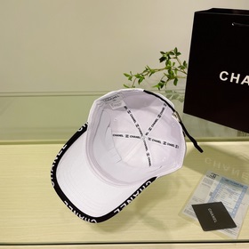 【CHANEL Шанель】 Новая модель бейсболки с лаконичным вышитым логот