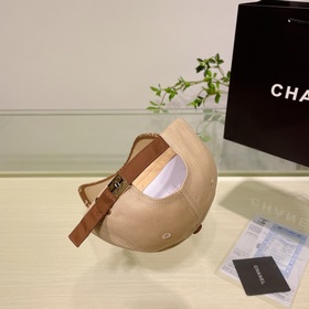 【CHANEL Шанель】 Новая модель бейсболки с лаконичным вышитым логот