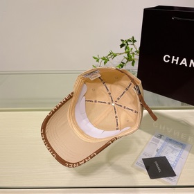 【CHANEL Шанель】 Новая модель бейсболки с лаконичным вышитым логот