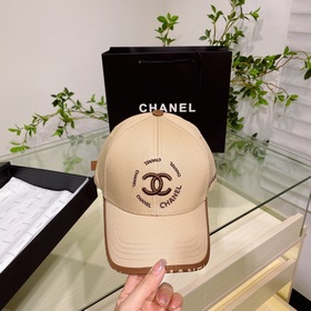 【CHANEL Шанель】 Новая модель бейсболки с лаконичным вышитым логот
