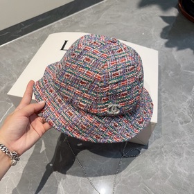 Шляпа-рыбачка Chanel, шляпа-рыбачка из шерстяного материала, окру