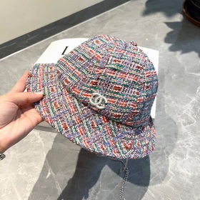 Шляпа-рыбачка Chanel, шляпа-рыбачка из шерстяного материала, окру