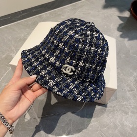 Шляпа-рыбачка Chanel, шляпа-рыбачка из шерстяного материала, окру