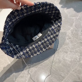 Шляпа-рыбачка Chanel, шляпа-рыбачка из шерстяного материала, окру