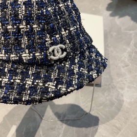 Шляпа-рыбачка Chanel, шляпа-рыбачка из шерстяного материала, окру