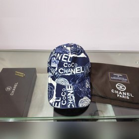 Новая модель! Шапка из хлопчатобумажной ткани Chanel, подходит дл