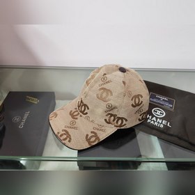 Новая модель! Шапка из хлопчатобумажной ткани Chanel, подходит дл