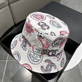 Шляпа-рыбачка Chanel с широкими полями, лаконичный модный фасон, 