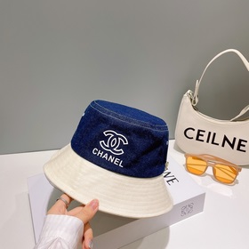 Chanel весна-лето 2023, джинсовая кепка в стиле рыбацкой Классиче