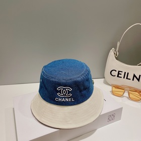 Chanel весна-лето 2023, джинсовая кепка в стиле рыбацкой Классиче