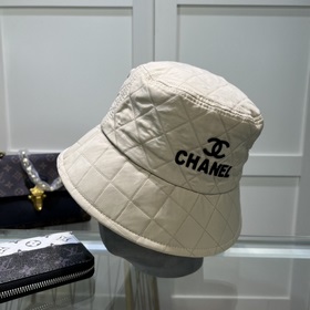 【CHANEL Шанель】 Новая модель шляпы-рыбачки с широкими полями в ст
