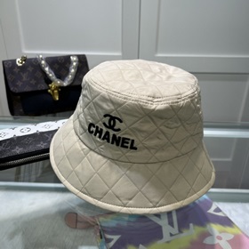 【CHANEL Шанель】 Новая модель шляпы-рыбачки с широкими полями в ст