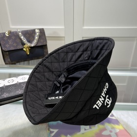 【CHANEL Шанель】 Новая модель шляпы-рыбачки с широкими полями в ст