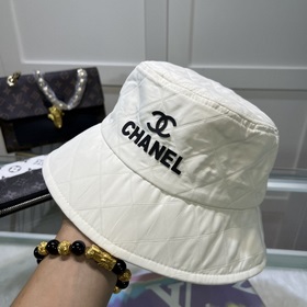 【CHANEL Шанель】 Новая модель шляпы-рыбачки с широкими полями в ст