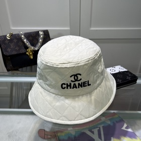 【CHANEL Шанель】 Новая модель шляпы-рыбачки с широкими полями в ст