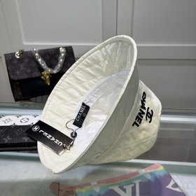 【CHANEL Шанель】 Новая модель шляпы-рыбачки с широкими полями в ст